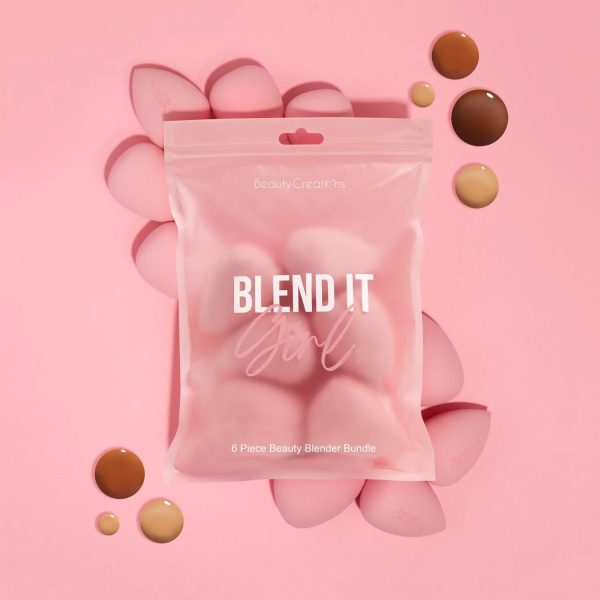 Set de 6 UND ESPONJAS PINK BLEND IT GIRL BEAUTY CREATIONS