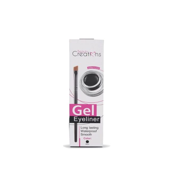DELINEADOR DE OJOS GEL A PRUEBA DE AGUA NEGRO