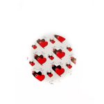 Espejo de cartera diseño corazones